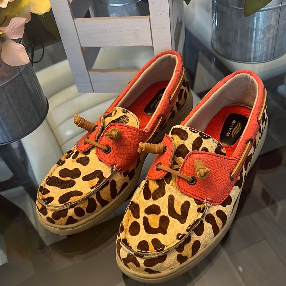 Women Leopard Loafers